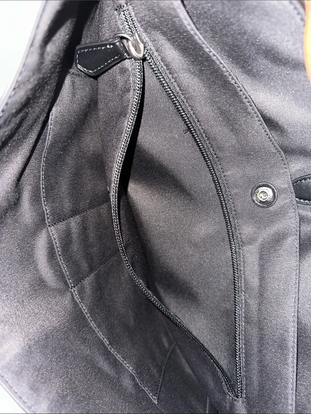 Coach Black Pebbled Leather Messenger Bag